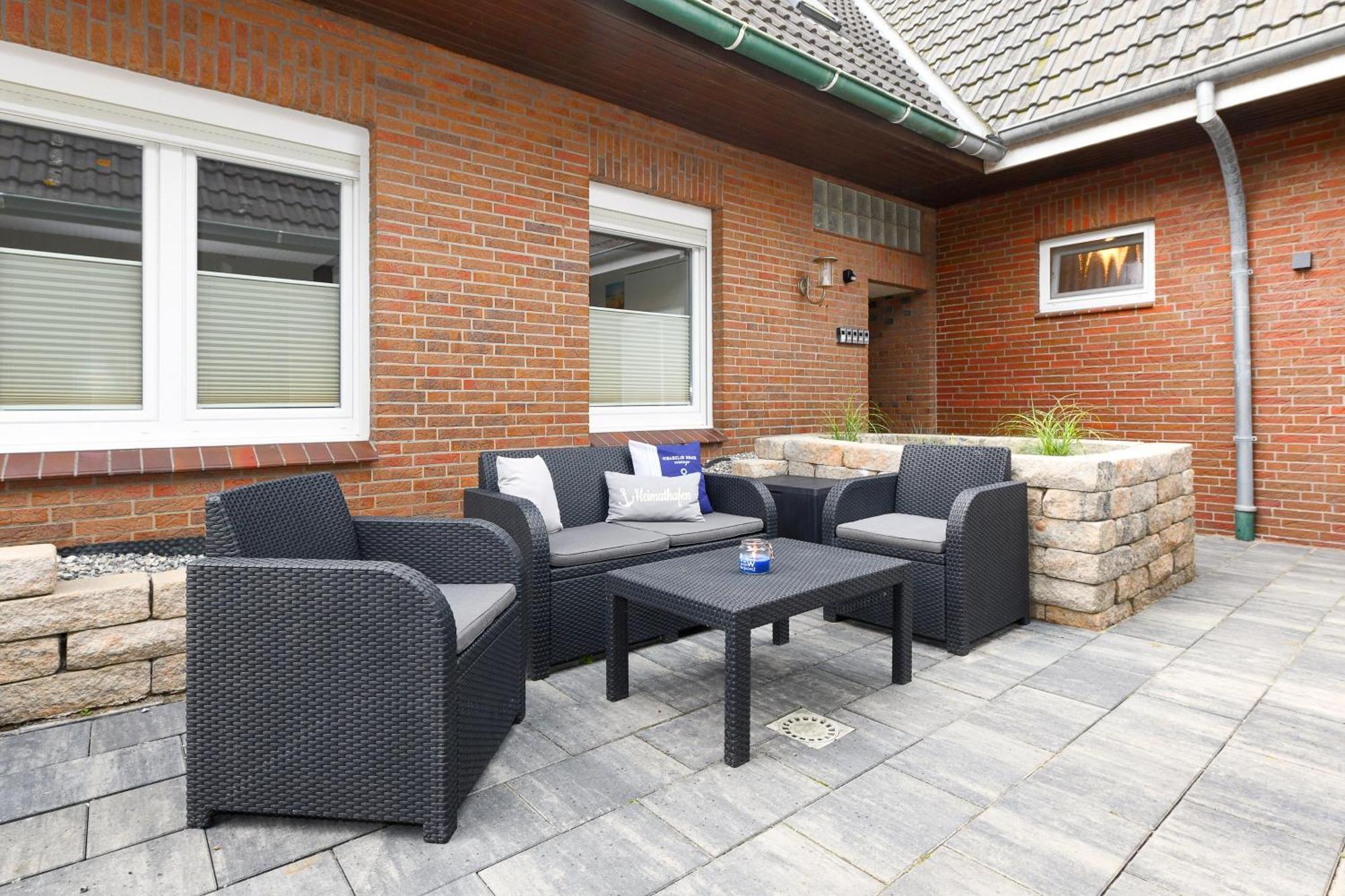 Ferienwohnung Haus Boje "Knurrhahn" Neuharlingersiel Dış mekan fotoğraf